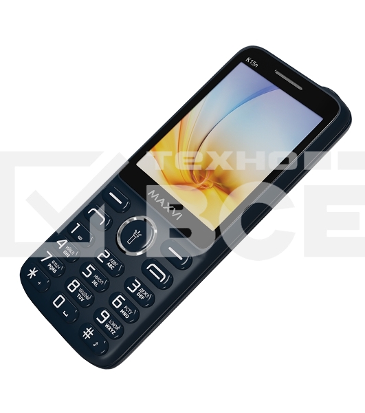 Мобильный телефон Maxvi K15n синий