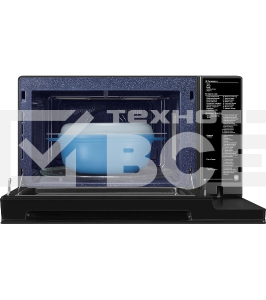 Микроволновая печь Samsung MC32DG7646KKBW черный 32л. 900Вт переключатели - поворотный механизм