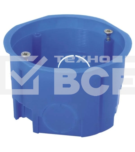 Коробка установочная 68х45мм для твердых стен IP20 TOKOV ELECTRIC TKE-KU-68-45-C08