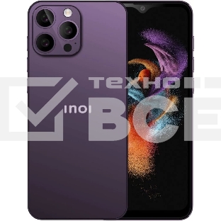 Смартфон INOI Note 13s, 4/128Gb, фиолетовый