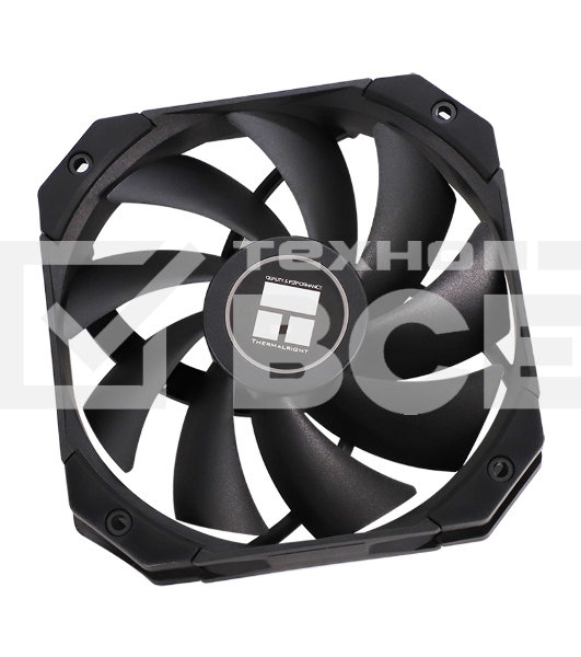 Вентилятор для корпуса Thermalright TL-D12B черный, 120 мм, 1500 об/мин, 25.2 дБ, 4 pin