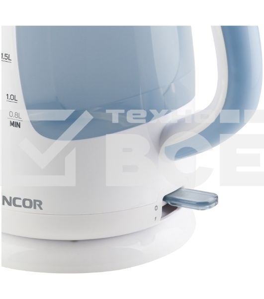 Чайник электрический Sencor SWK 2510WH пластик, 2,5 л, 2200 Вт, белый