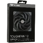 Вентилятор для корпуса Thermaltake TOUGHFAN 12 черный, 120 мм, 2000 об/мин, 22.3 дБ, 4 pin, фото2