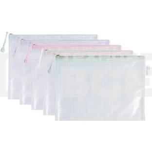Папка на молнии ZIP Deli Colorful EF280 A4 ПВХ 0.23мм ассорти цвет молнии ассорти