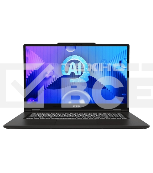 Ноутбук MSI Venture 17 AI A1MG-004XRU серый Intel Core Ultra 5 125H/16Gb/SSD 512Gb/17.3