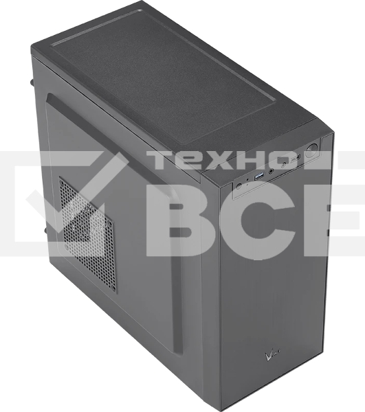 Компьютерный корпус Aerocool/Formula Cs-108-S-BK-v1 (mATX, без БП, USB 3.0 x1, USB 2.0 x1, 8cm black fan x1)