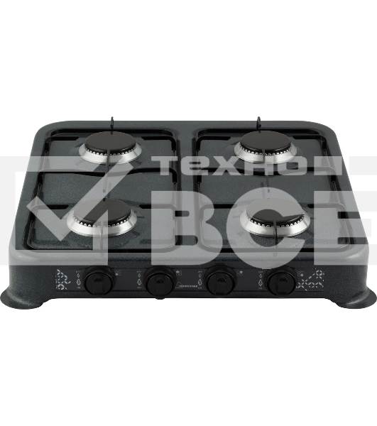 Плита настольная газовая Homestar HS-1204 4-конфорочная (003701)