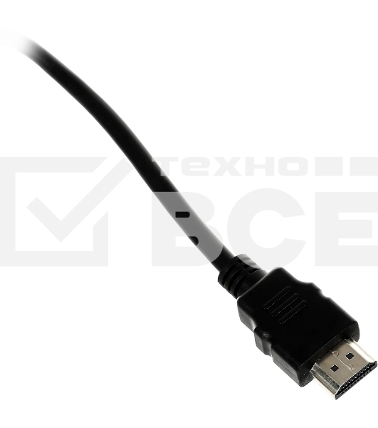 Кабель аудио-видео Premier 5-808 HDMI (m)/HDMI (m) 1м. позолоч.конт. черный (5-808 1.0)