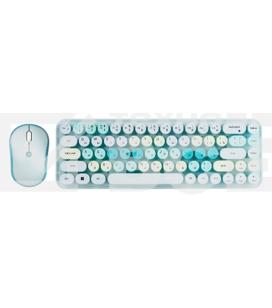 Комплект клавиатуры + мышь Smartbuy (SBC-676390AG-T) 676390 бирюзовый