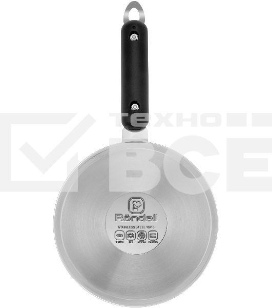 Ковш Rondell Brando RDS-1803 1.3 л. d=16 см (с крышкой)