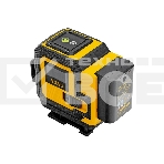 Лазерный уровень мультипризменный Denzel DLV-360-3C, 30 м, зеленый луч, Li-Ion 2,4 Aч, кейс, фото4