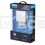 Сетевое зарядное устройство Maxvi CHL-601PD 18W, 3A, QC 3.0, PD 3.0, 1xUSB-C, белый, фото5