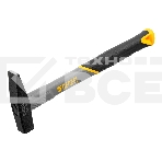 Молоток слесарный Denzel 200 г, кованый, фибергласовая рукоятка c TPR покрытием, фото 1