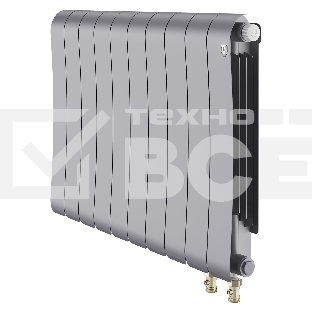 Радиатор Royal Thermo Infinity 500 Silver Satin VR80 - 10 секц.