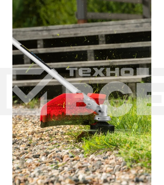 Триммер бензиновый MTX MT-43, 43 см3, неразъемная штанга, состоит из 2 частей