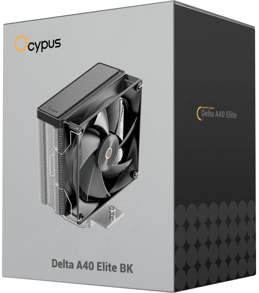 Кулер для процессора Ocypus Delta A40 Elite BK (Delta-A40-BK1NNWN00E-GL)