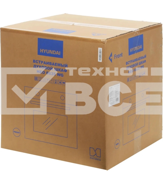 Духовой шкаф электрический Hyundai HEO 6635 WG белый