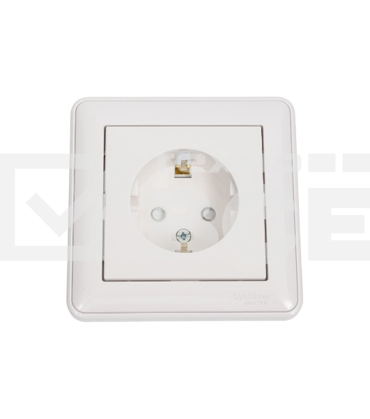 Розетка В59 СУ С ЗК БЕЛ. Розетка В59 СУ С ЗК БЕЛ.