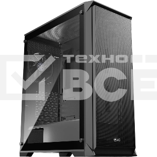 Корпус без блока питания Raijintek ARCADIA 41, Midi-Tower, TG, 1x120мм, 2xUSB-A 3.0 + 1xUSB-C, ATX, mATX, mITX Black