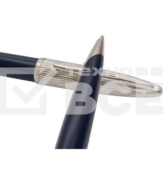 Ручка шариковая Waterman Carene L`Essence du Bleu (CW2166425) LaqBlue CT, M, синие чернила, подарочная коробка