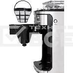 Кофеварка капельная Kitfort КТ-705 серебристый, исп. кофе - зерновой/молотый, 1.5 л, 1000 Вт., фото3