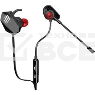 Гарнитура Mad Catz E.S. PRO+ чёрный, проводная, mini jack 3.5 мм, вставные