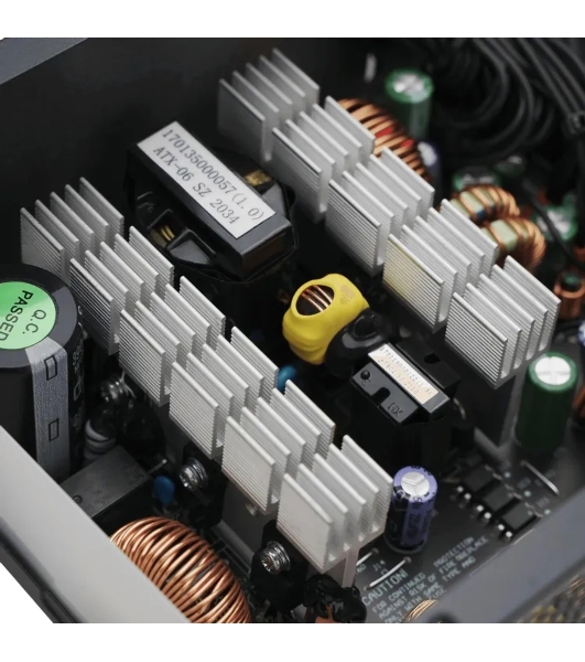 Блок питания Deepcool GAMERSTORM PF750X (ATX 2.52, 750W, PWM 120mm fan, Active PFC+DC to DC, 80+ BRONZE) RET