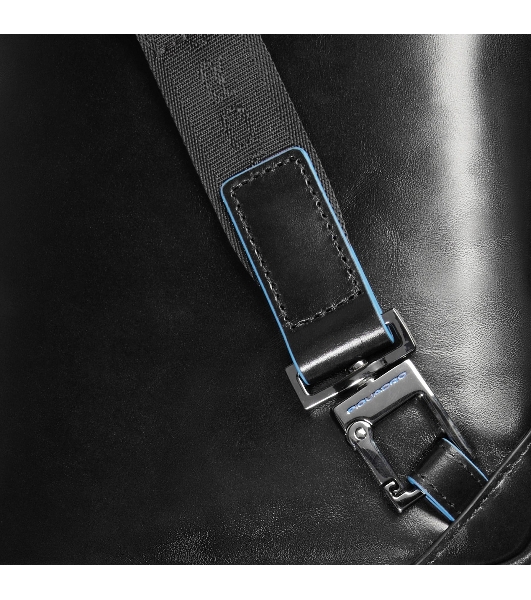 Сумка кросс-боди мужская Piquadro Blue Square CA6811B2/N черная натур.кожа