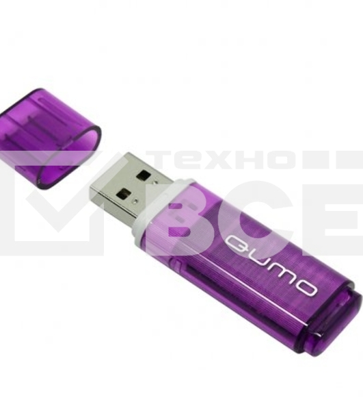 Флэш Диск USB 2.0 QUMO 8GB Optiva 01 Violet QM8GUD-OP1-violet