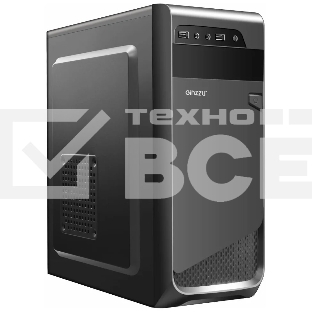 Компьютерный корпус Ginzzu A180 2*USB 2.0,AU w/o PSU