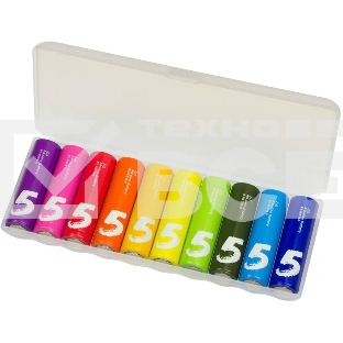Батарейки Xiaomi ZI5-AA Rainbow Colors (10 шт.) AA510