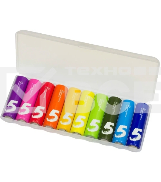 Батарейки Xiaomi ZI5-AA Rainbow Colors (10 шт.) AA510