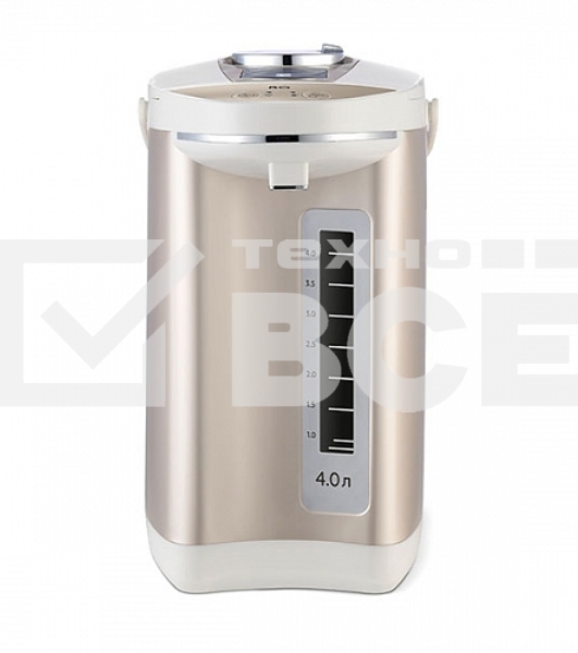 Термопот BQ TP400 Gold-white, Емкость 4 литра