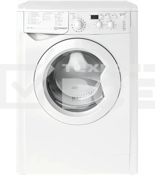 Стиральная машина Indesit IWSE 6105(CIS)L белый, загр. фронтальная макс.: 6 кг 1000 об/мин класс: А
