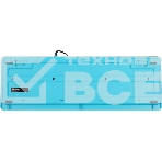 Клавиатура A4Tech Fstyler FK10 проводная, USB, черный/синий, фото3