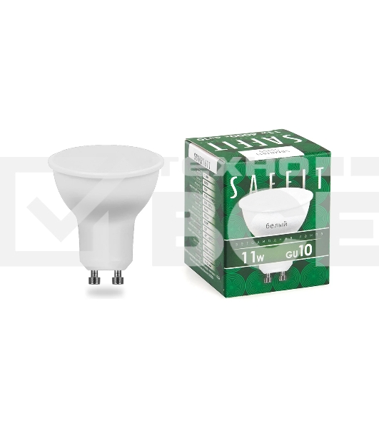 Лампа светодиодная SAFFIT SBMR1611 (55155) 11 вт 230в GU10 белый
