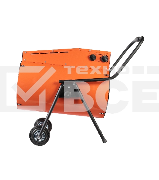 Тепловентилятор электрический Patriot PT-R 30, оранжевый/черный, 30 кВт, 270 м2, 380В, терморегулятор