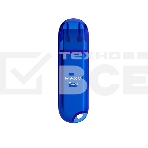 Флеш диск Maxvi P1 64GB USB 2.0 blue, монолит с колпачком, ABS пластик, фото4