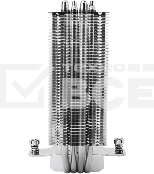 Кулер для процессора Thermalright Assassin Spirit 120 V2 серебристый/черный/серый (4-pin PWM, 154mm, Al/Cu, 4x6mm, 1x120mm, 66.17CFM, 25.6dBA, 1500RPM, S: 1851/1700/1200/115X, AM5/AM4)