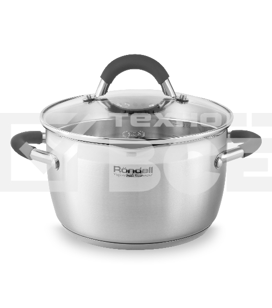 Набор посуды Flamme 4 предм.,кастрюли c/кр 20/24 см,нерж.сталь, RDS-339