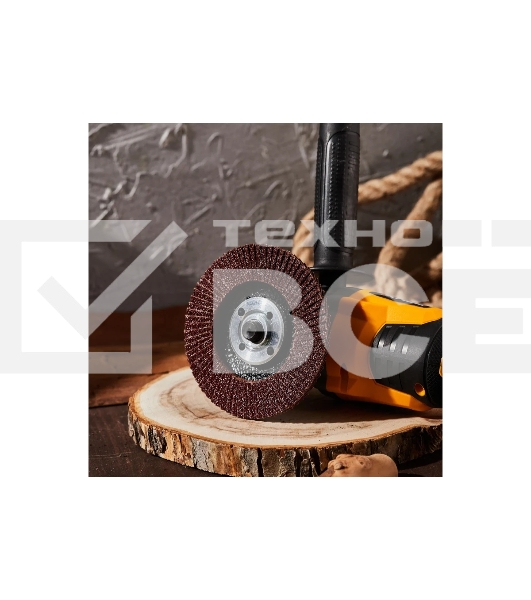 Круг лепестковый торцевой Kranz KR-90-0004 P24, 115х22,2 мм