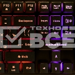 Клавиатура проводная KG-23U BLACK Nakatomi Gaming - игровая с RGb-подсветкой, USB, черная, фото10