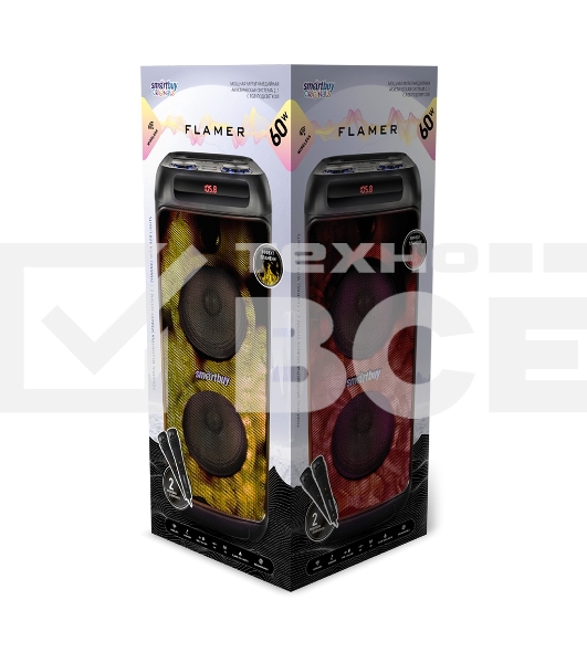 Портативная акустика Smartbuy (SBS-5190) FLAMER, мульти