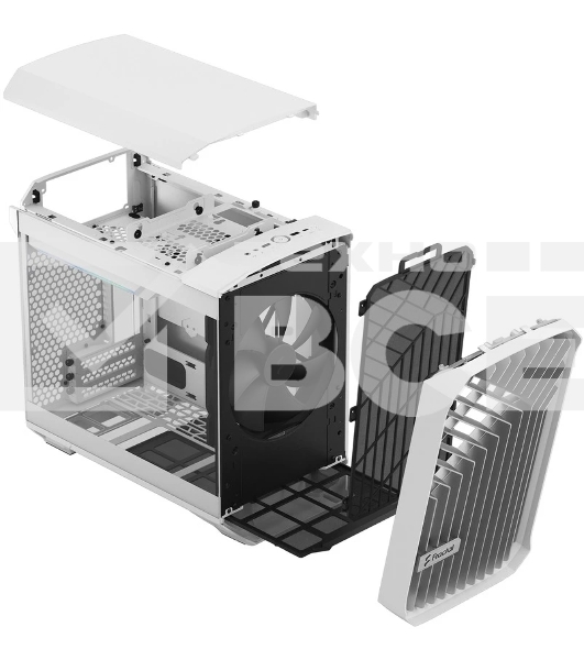 Компьютерный корпус Fractal Design Torrent Nano белый TG Clear Tint/FD-C-TOR1N-03