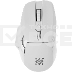 Мышь беспроводная Defender Stix GM-009 белый, 3200 dpi, радиоканал, USB, кнопки - 7, фото3
