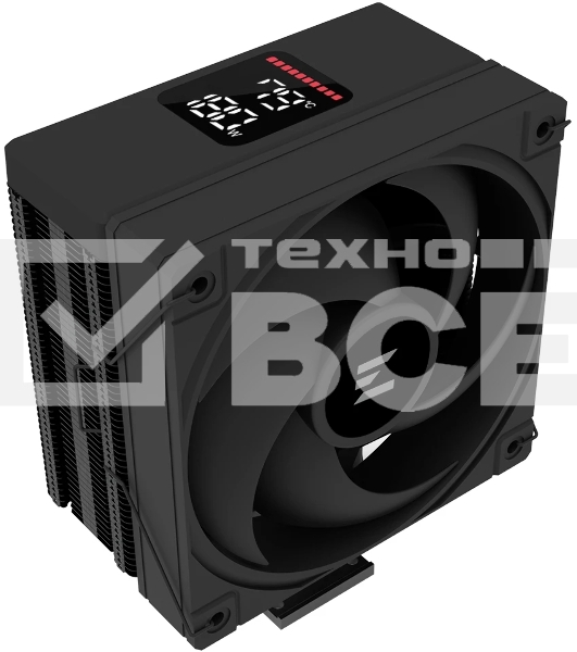 Кулер для процессора ZALMAN CNPS9X ECO DS, 120мм FAN, 4 HEAT PIPES, 4-PIN PWM, 600-2100 RPM, 31.4 DBA MAX, HYDRO BEARING, ARGb TOP COVER, LIVE CPU TEMPERATURE DISPLAY, FULL SOCKET SUPPORT