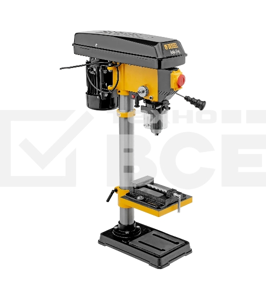 Станок сверлильный Denzel DDM-550L, 550 Вт, 16 мм, 12 ск., лазер, настольный