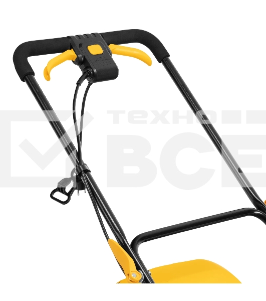 Газонокосилка электрическая Denzel GMC-1800, шир. 38см, 1800 Вт, 6 уров., травосб. 35 л