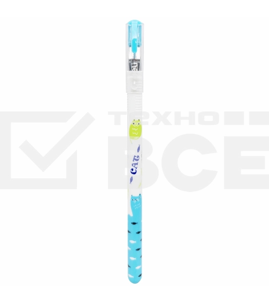 Ручка гелевая Deli EG81-BL ассорти, синие чернила, линия 0.5мм