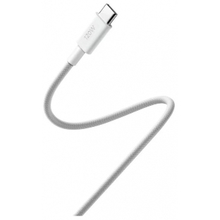 USB кабель Xiaomi 6A Braided USB-C to USB-C Cable 2m белый
